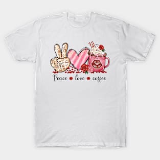 Peace Love Coffee T-Shirt